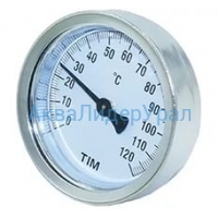 Термометр с гильзой 0-120°С TIM Y-63А-50-120 (60 шт) (А)