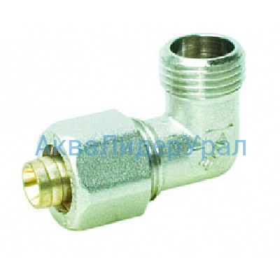 Угольник 20х1/2 н/р АРЕ (обжим) 753L