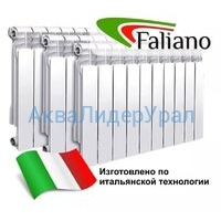 Радиатор алюминиевый FALIANO 500/80  12 секций