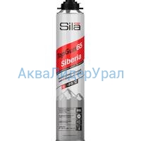 Пена монтажная Sila Pro TopGun 65 SIBERIA , профессиональная 850 ml. (под пистолет) (А)